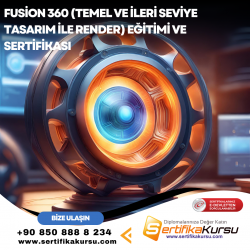 Fusion 360 (Temel ve İleri Seviye Tasarım İle Render) Eğitimi ve Sertifikası